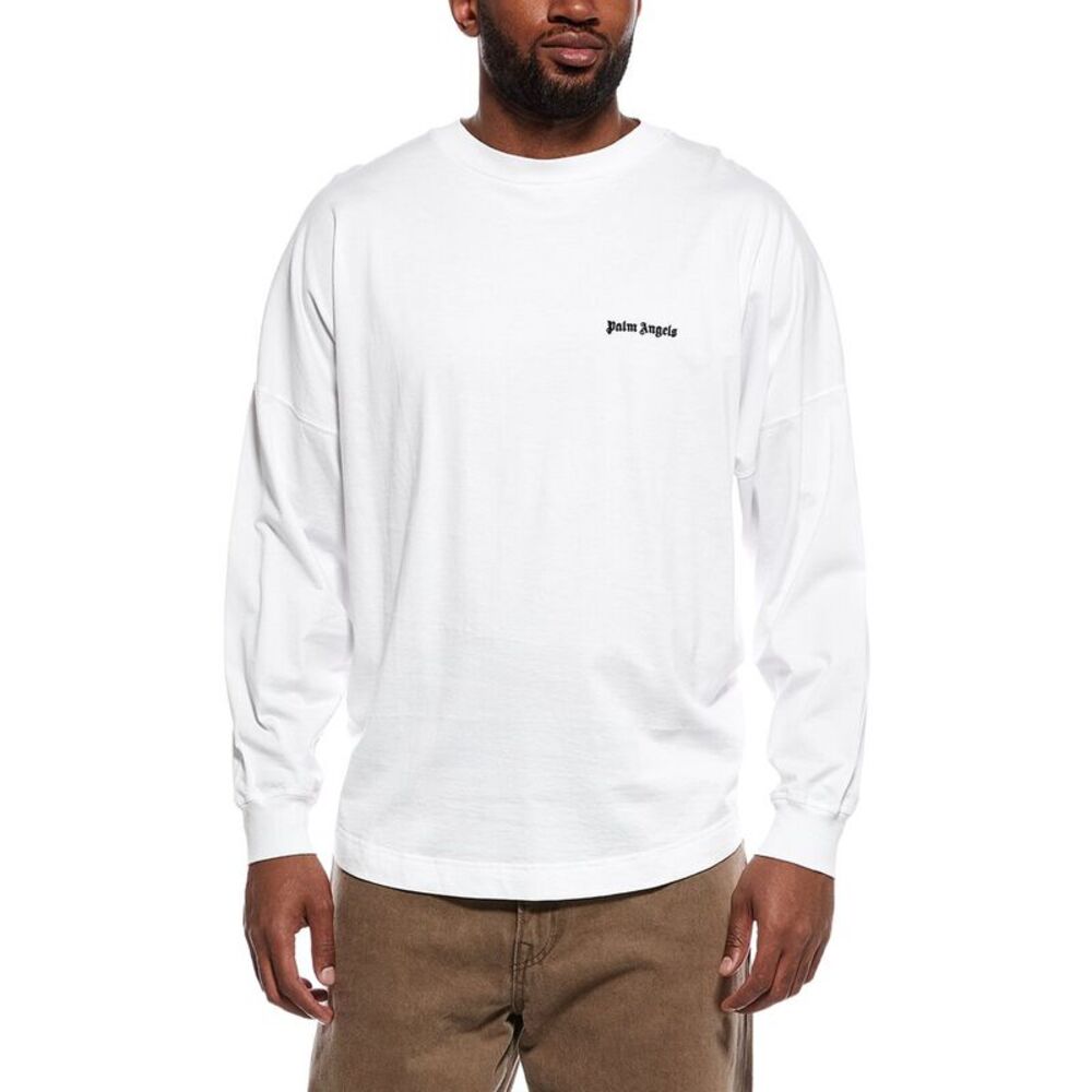 Palm Angels Mens  T-Shirt, White